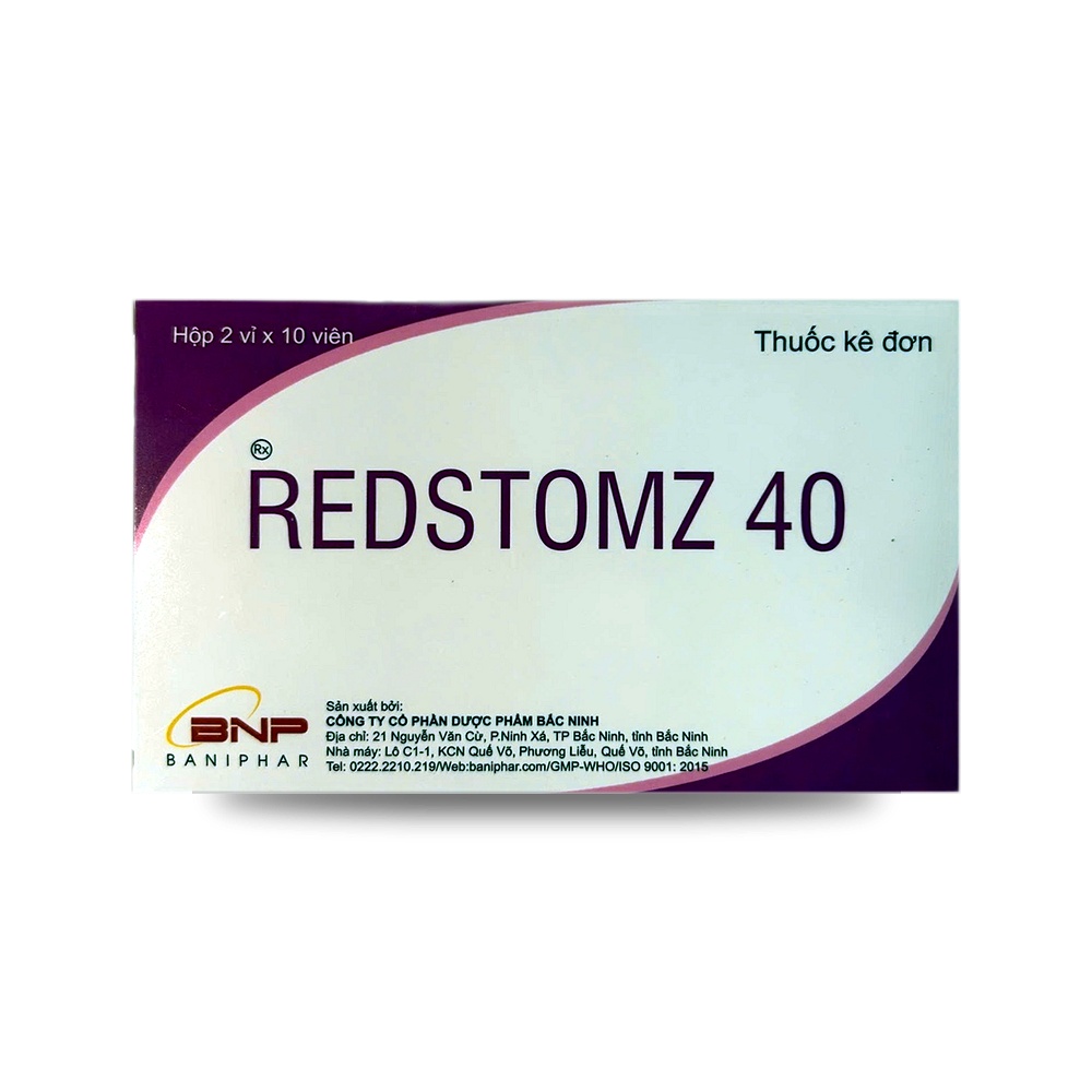 REDSTOMZ 40 — Điều trị loét dạ dày, tá tràng - ảnh 8