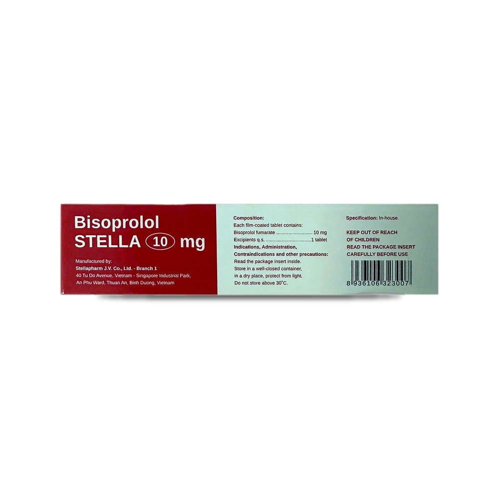 BISOPROLOL STELLA 10mg — Điều trị tăng huyết áp - ảnh 6