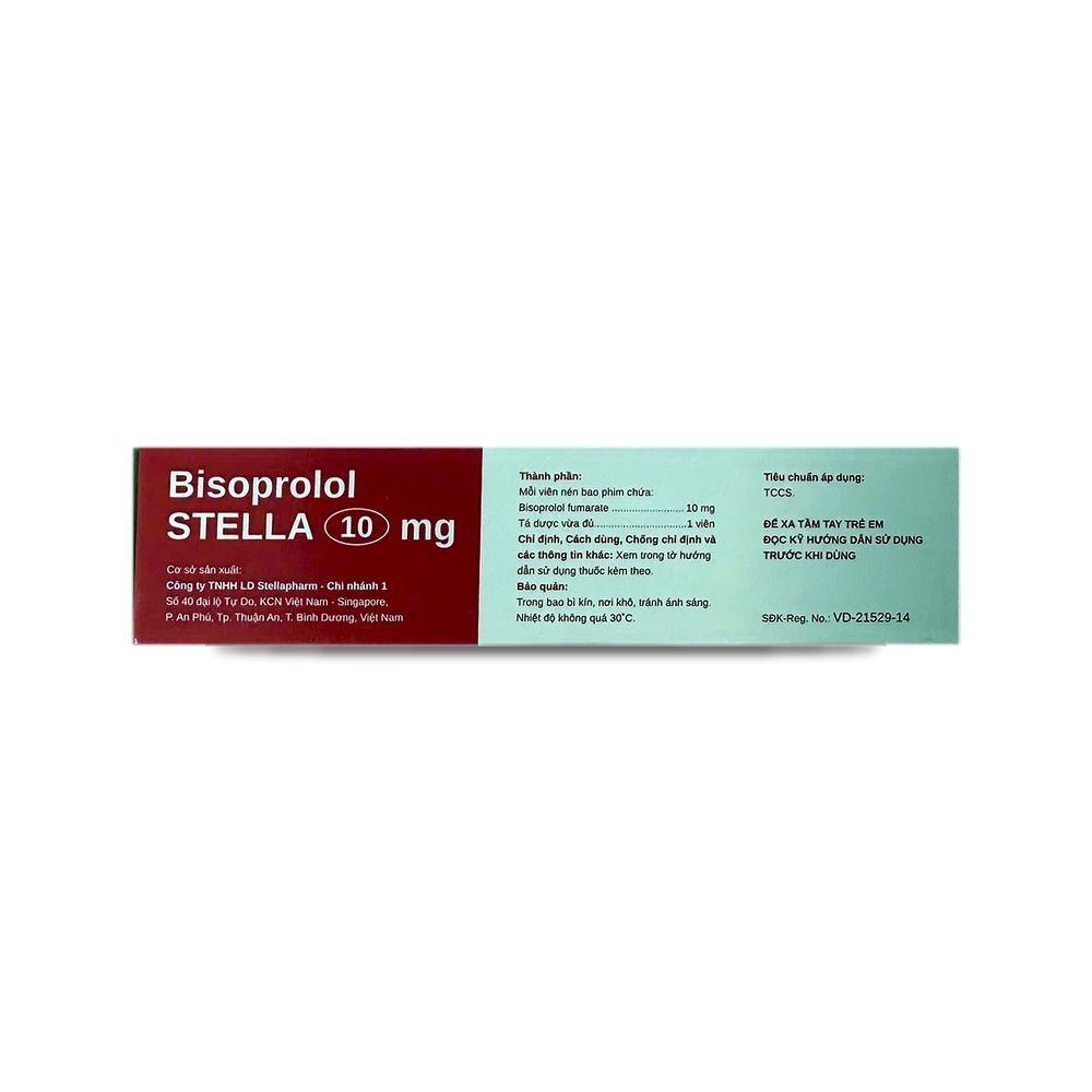 BISOPROLOL STELLA 10mg — Điều trị tăng huyết áp - ảnh 7