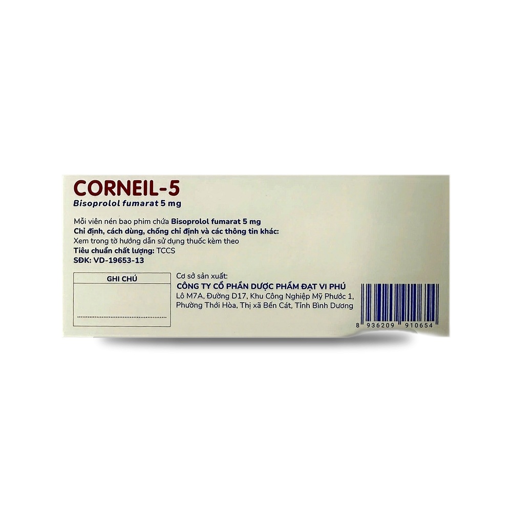 CORNEIL 5 — Điều trị tăng huyết áp - ảnh 8