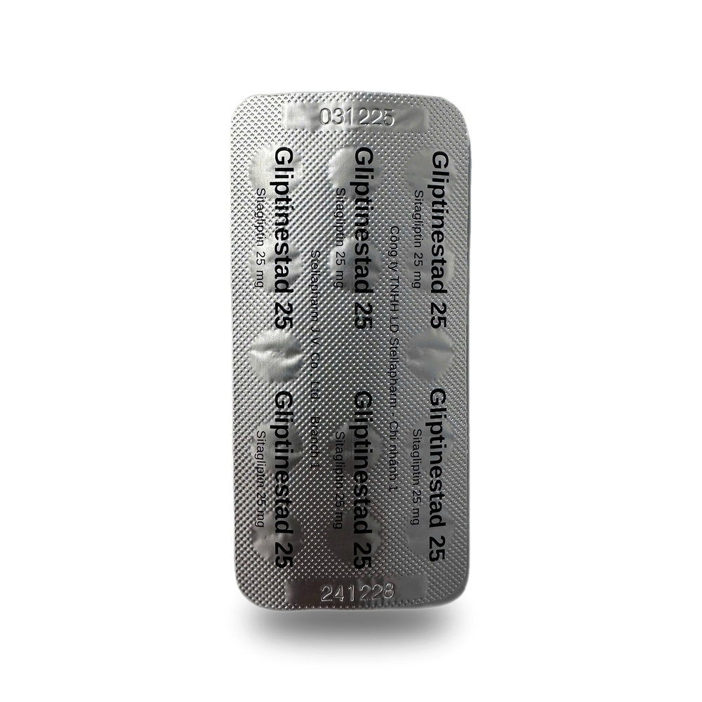GLIPTINESTAD 25 — Điều trị bệnh đái tháo đường type 2 - ảnh 6