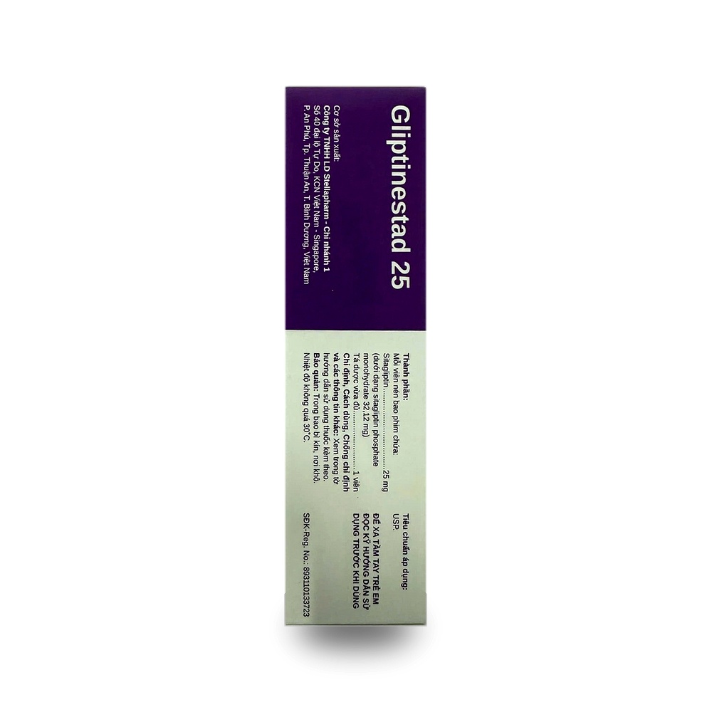 GLIPTINESTAD 25 — Điều trị bệnh đái tháo đường type 2 - ảnh 5