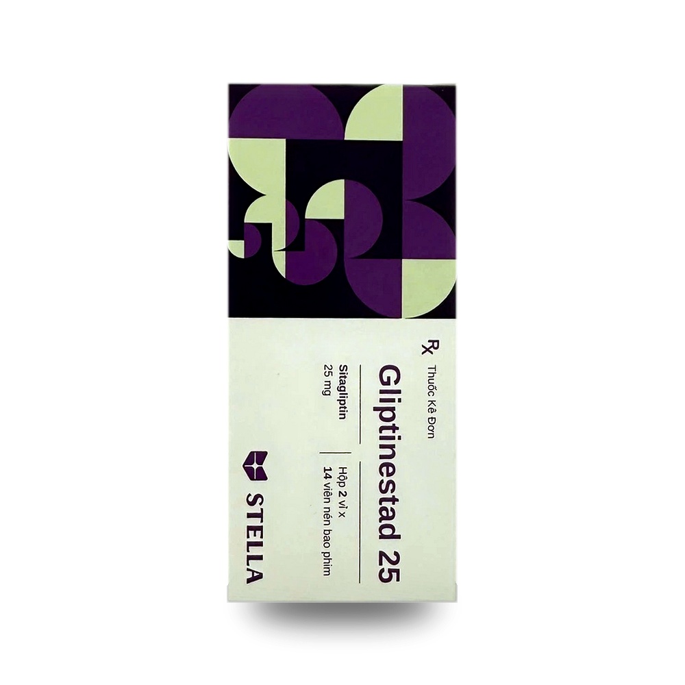GLIPTINESTAD 25 — Điều trị bệnh đái tháo đường type 2 - ảnh 2