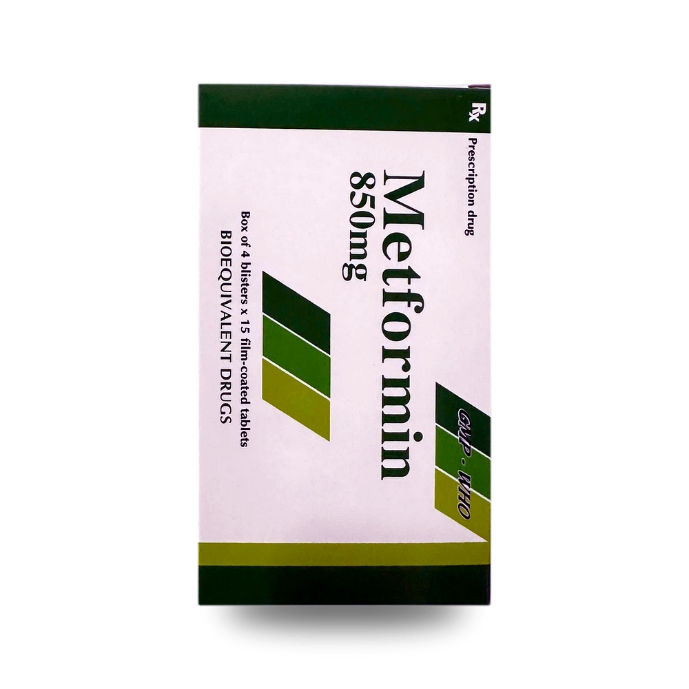 METFORMIN 850mg — Điều trị bệnh đái tháo đường type 2 - ảnh 2