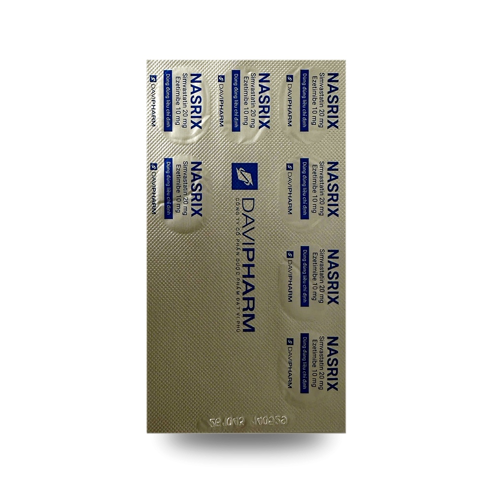 NASRIX — Điều trị rối loạn lipid máu - ảnh 6