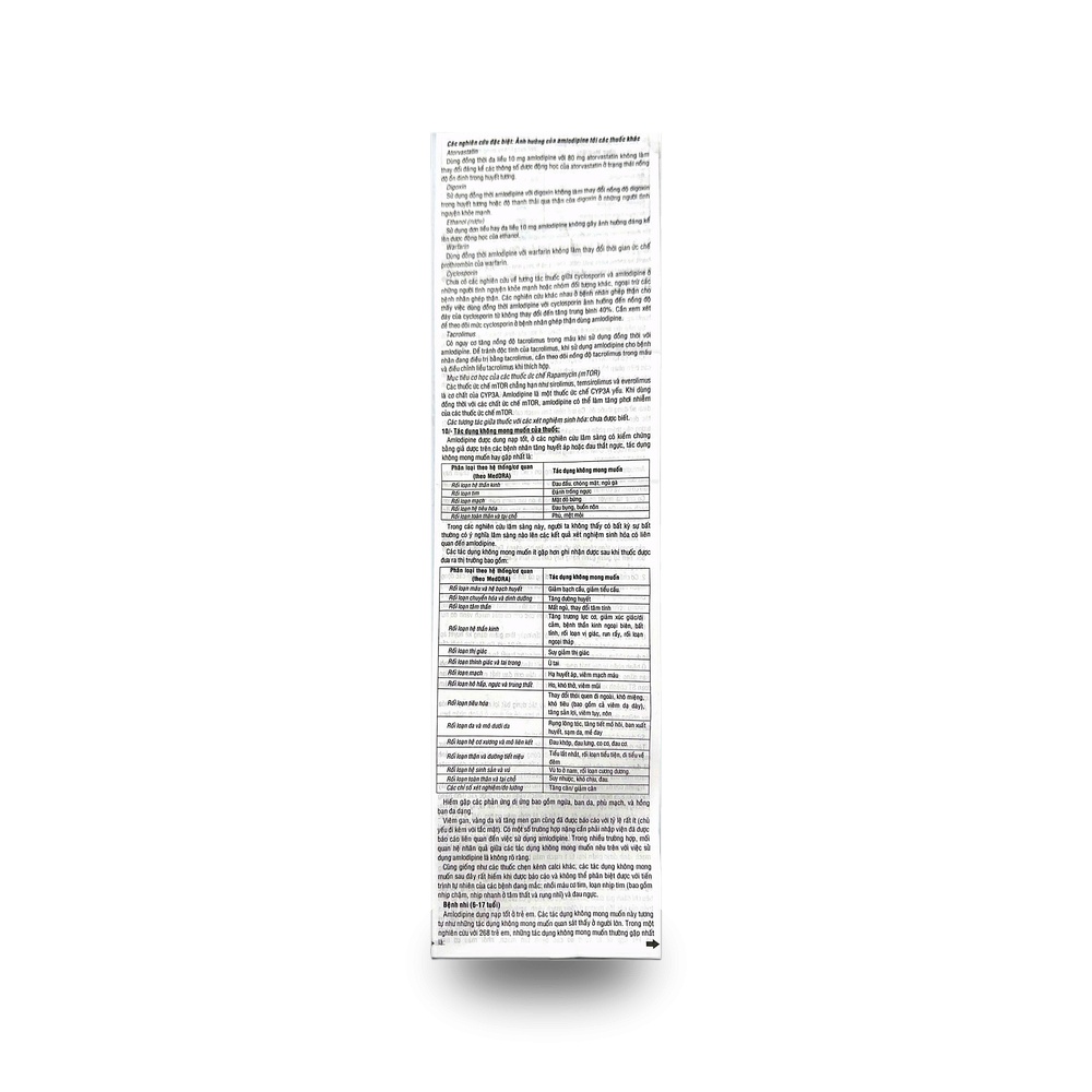 TIPHARMLOR 5mg — Điều trị tăng huyết áp - ảnh 9