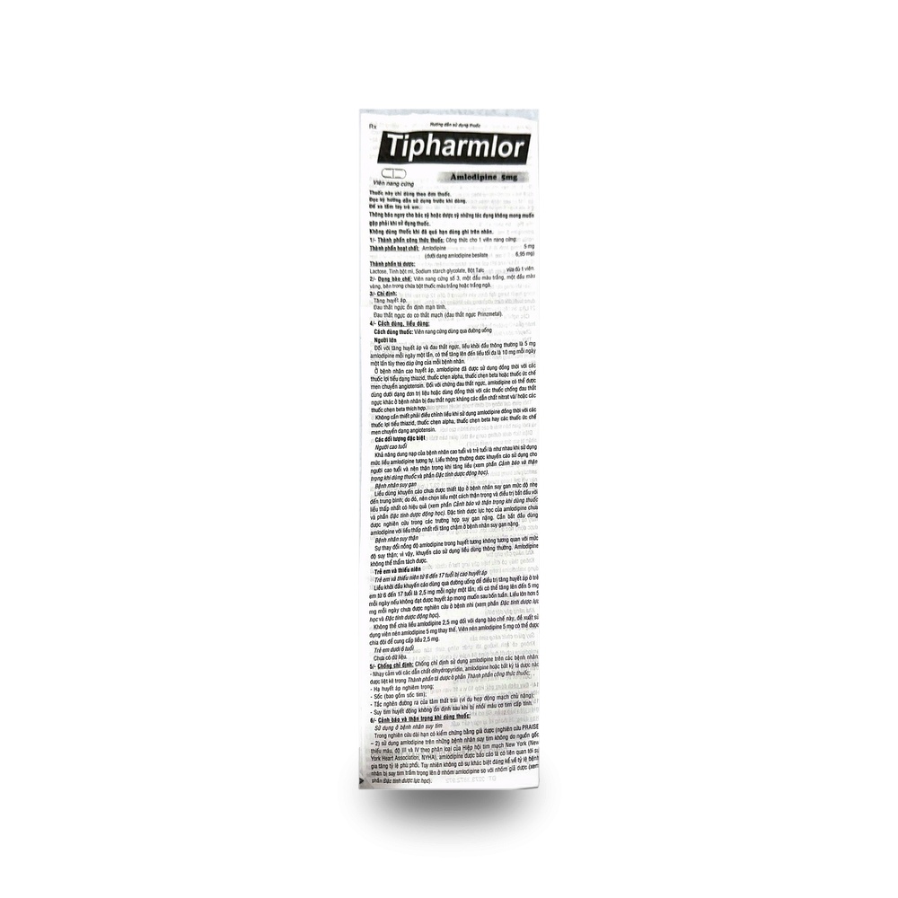 TIPHARMLOR 5mg — Điều trị tăng huyết áp - ảnh 11