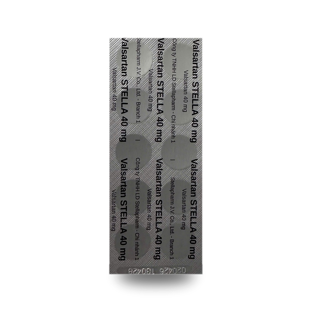 VALSARTAN STELLA 40mg — Điều trị tăng huyết áp, suy tim - ảnh 6