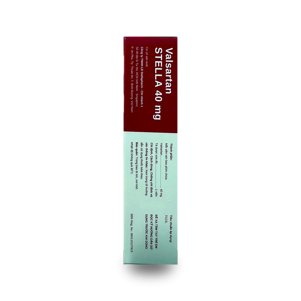 VALSARTAN STELLA 40mg — Điều trị tăng huyết áp, suy tim - ảnh 5