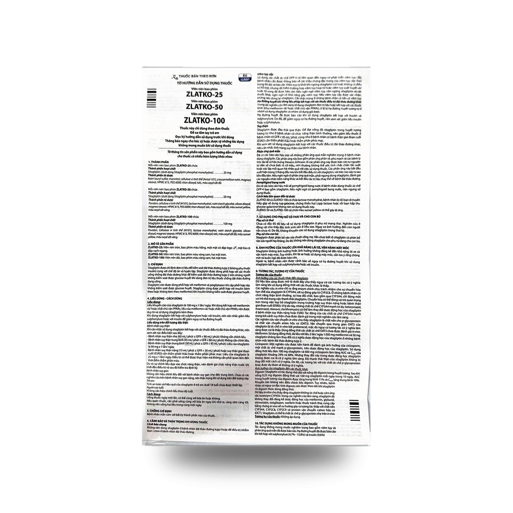 ZLATKO-100 — Điều trị đái tháo đường type 2 - ảnh 7