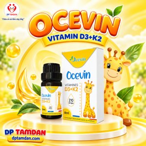 OCEVIN - Bổ sung Vitamin K2 và Vitamin D3, hỗ trợ tăng cường hấp thu canxi