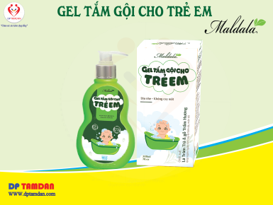 GEL TẮM GỘI CHO TRẺ EM MALDALA