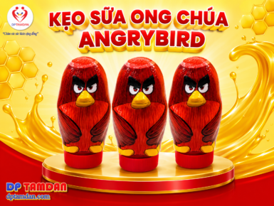 KẸO SỮA ONG CHÚA ANGRYBIRD